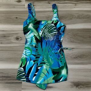 T.H.E. Mastectomy Floral Swimsuit One Piece Women’s 16